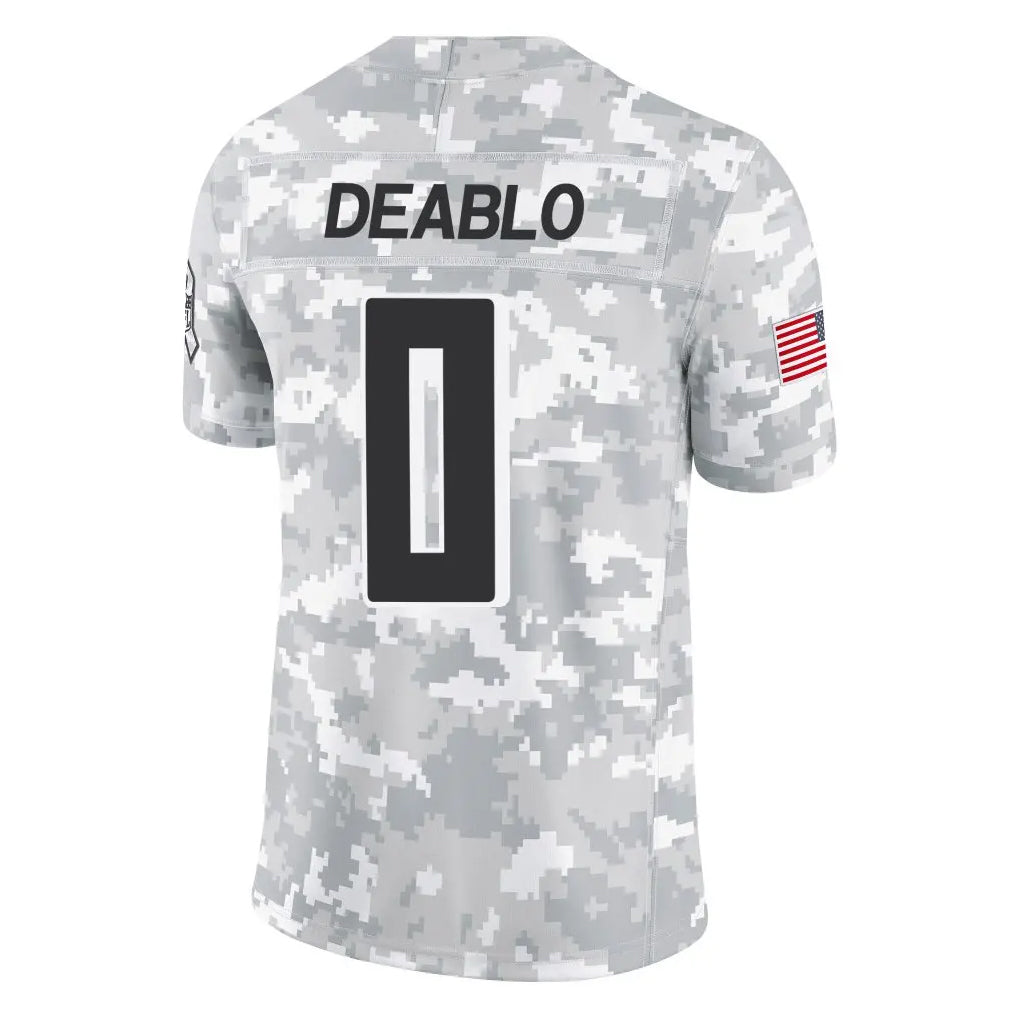 A.Falcons #0 Divine Deablo Player Camo Salute to Service Limited Ldoa Stitched Jerseys