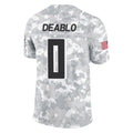 A.Falcons #0 Divine Deablo Player Camo Salute to Service Limited Ldoa Stitched Jerseys