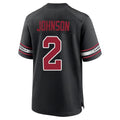 A.Cardinals #2 Will Johnson Player Black Alternate Game Ldoa Stitched Jerseys