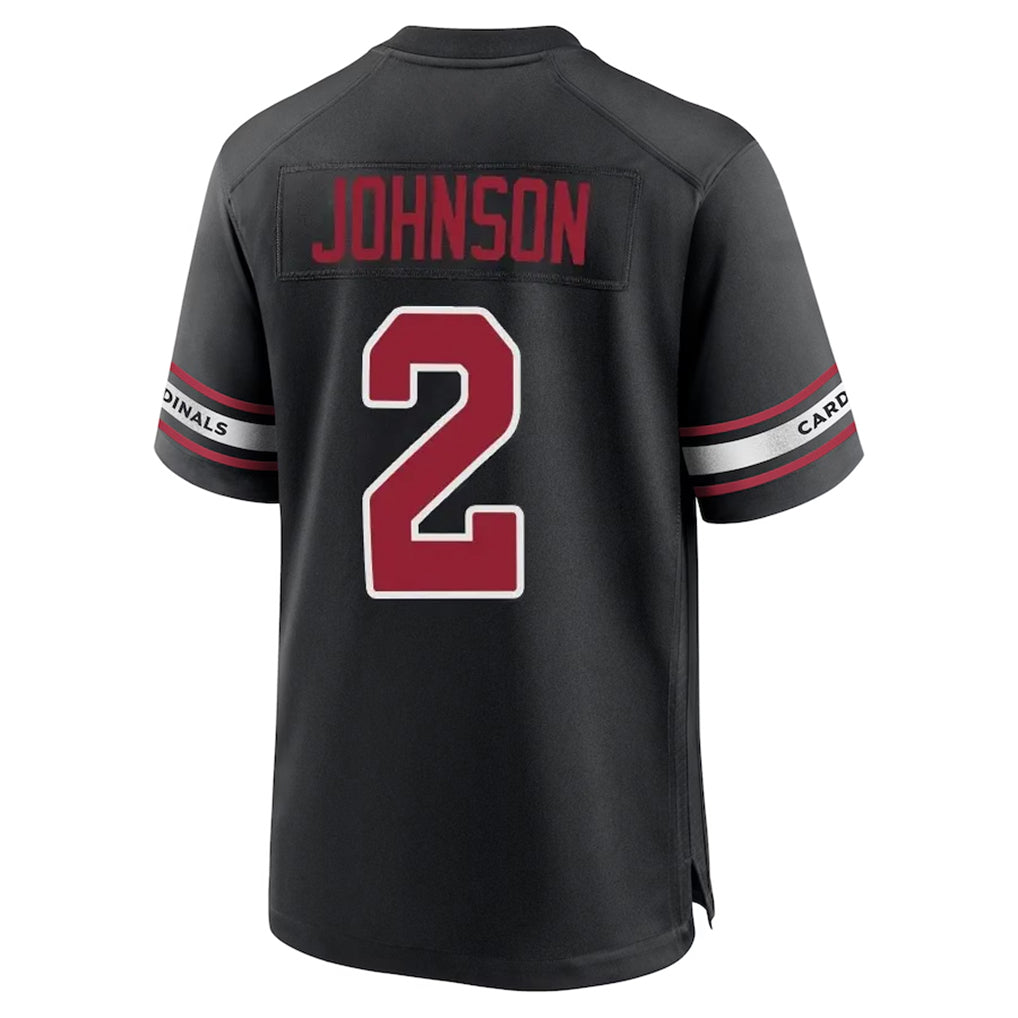 A.Cardinals #2 Will Johnson Player Black Alternate Game Ldoa Stitched Jerseys