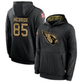 A.Cardinals #85 Trey McBride Player Black Salute to Service Hoodies Ldoa Stitched Jerseys