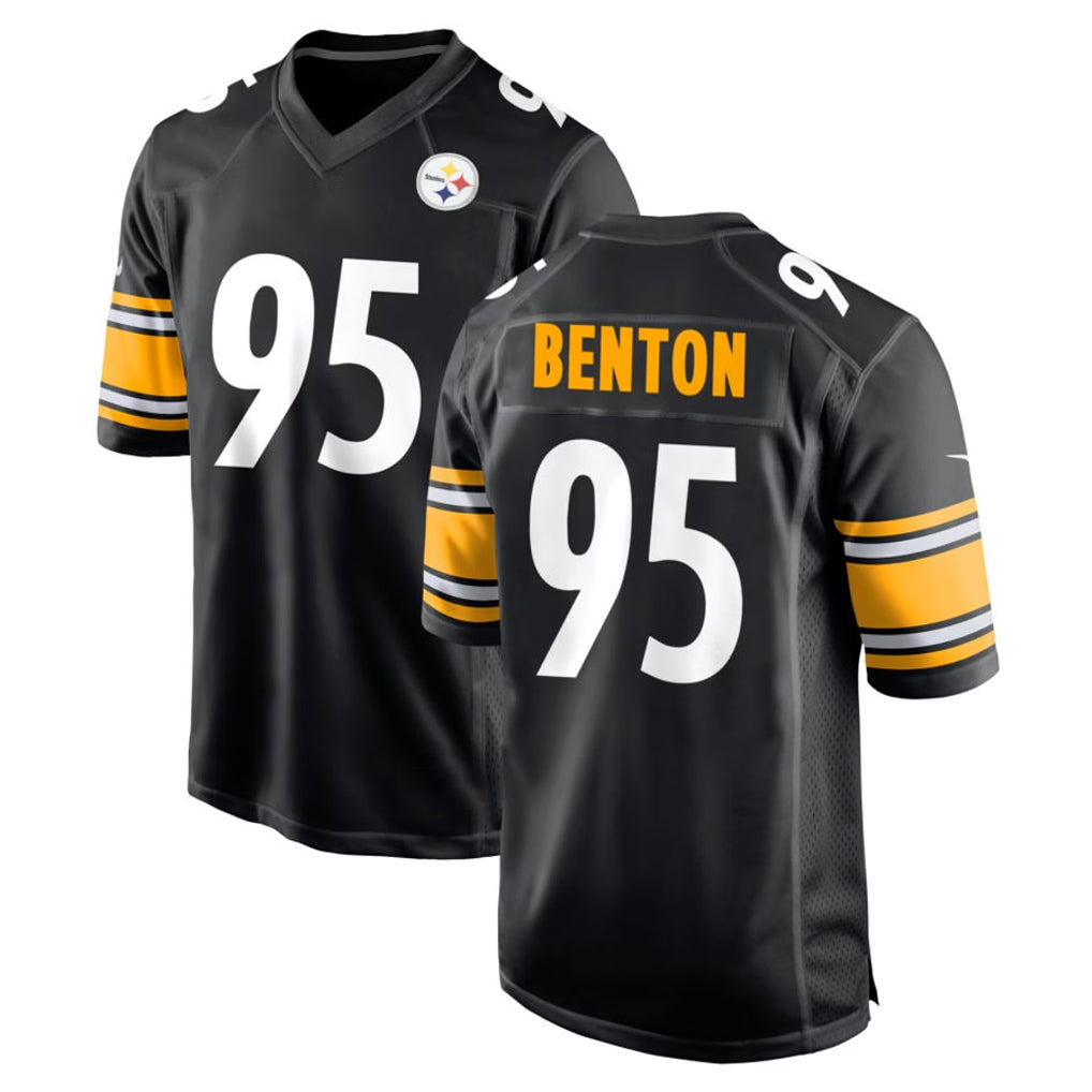 P.Steelers #95 Keeanu Benton Player Black Home Game Ldoa Stitched Jerseys