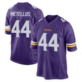 M.Vikings #44 Josh Metellus Player Purple Home Game Ldoa Stitched Jerseys