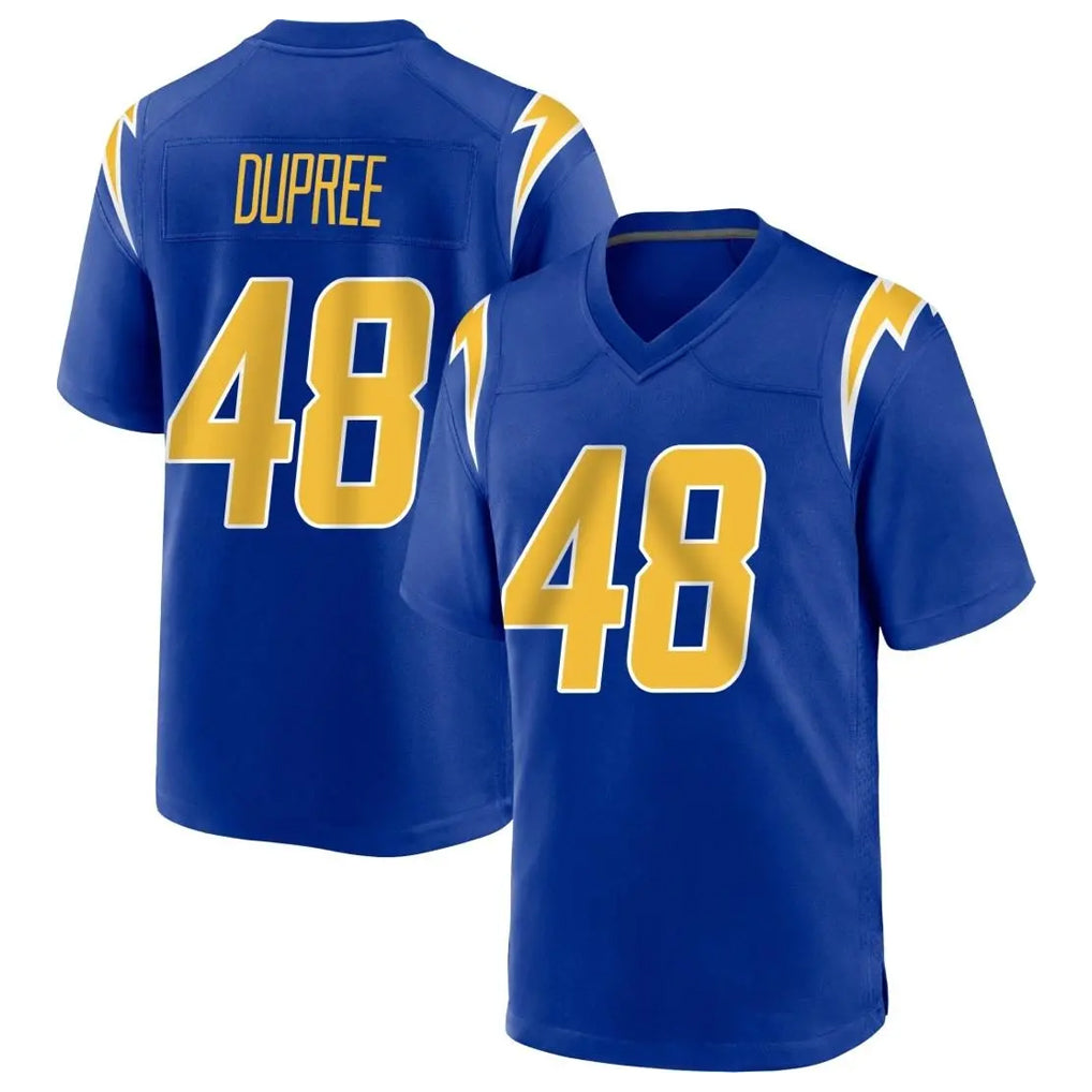 LA.Chargers #48 Bud Dupree Player Royal Home Game Ldoa Stitched Jerseys