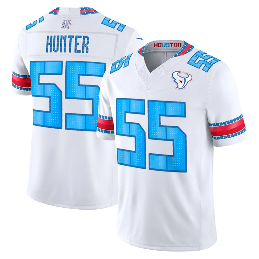 H.Texans #55 Danielle Hunter Player Whtie 2026 Rivalries Vapor Limited Home Game Ldoa Stitched jerseys
