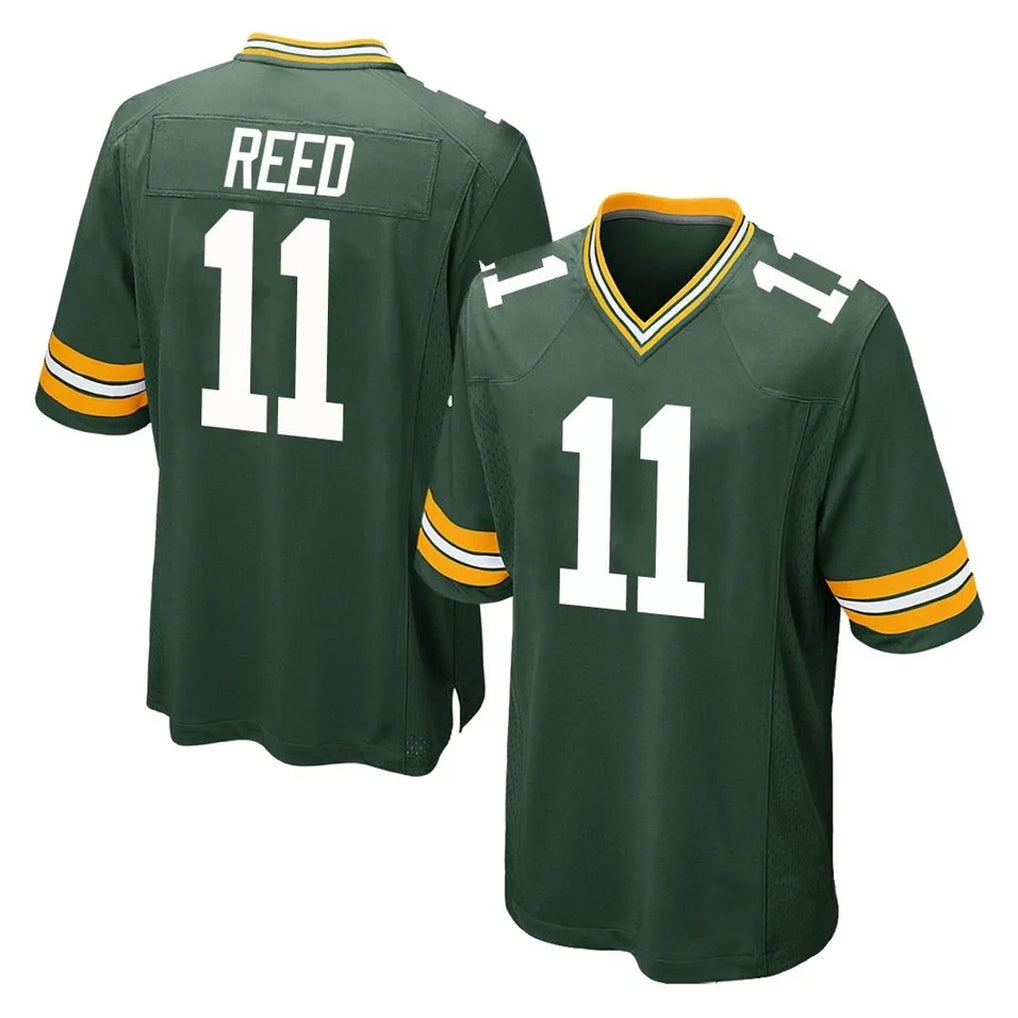 GB.Packers #11 Jayden Reed Player Green Home Game Ldoa Stitched Jerseys