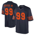 C.Bears #99 Gervon Dexter Sr. Player Navy Blue Alternate Game Ldoa Stitched Jerseys