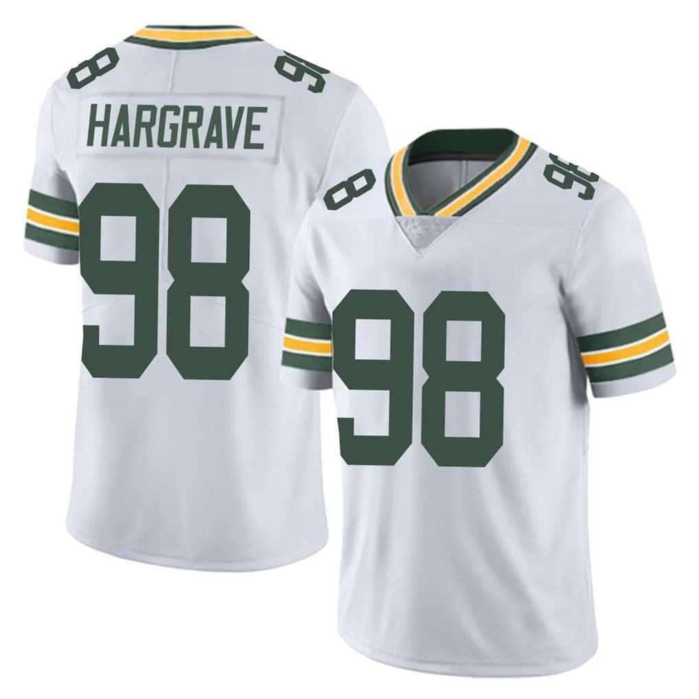 GB.Packers #98 Javon Hargrave Player White Vapor Untouchable Limited Home Game Ldoa Stitched Jerseys