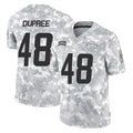 LA.Chargers #48 Bud Dupree Player Arctic Camo Salute To Service Limited Game Ldoa Stitched Jerseys