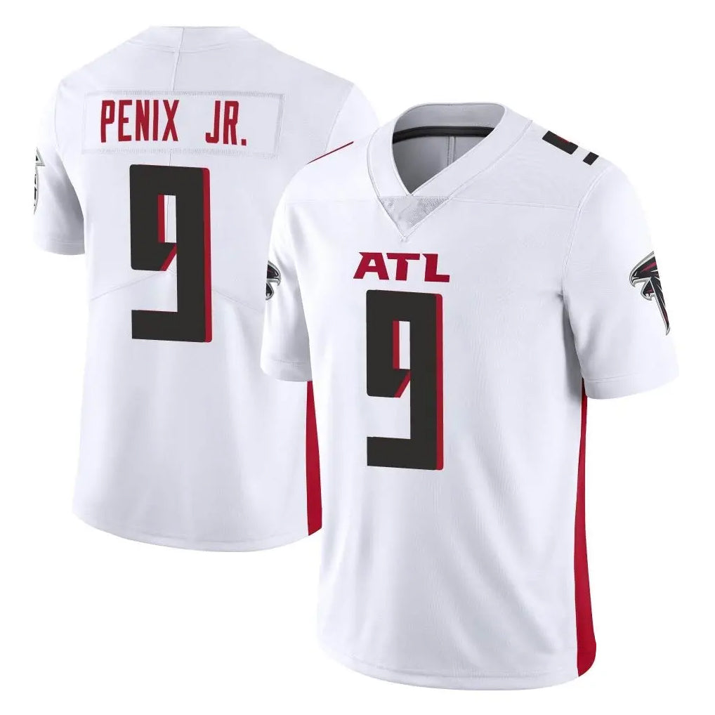 A.Falcons #9 Michael Penix Jr. Player White Vapor Untouchable Limited Home Game Ldoa Stitched Jerseys