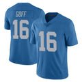 D.Lions #16 Jared Goff Player Blue Limited Throwback Vapor Untouchable Ldoa Stitched Jerseys