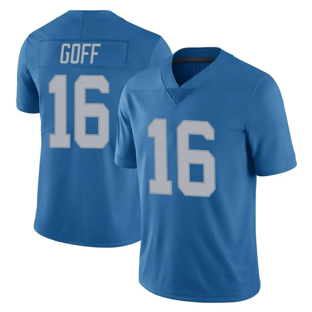 D.Lions #16 Jared Goff Player Blue Limited Throwback Vapor Untouchable Ldoa Stitched Jerseys
