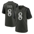 NY.Jets #8 Andre Cisco Player Green 2025 Rivalries Collection Home Game Ldoa Stitched Jerseys