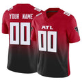 Custom A.Falcons Red Vapor F.U.S.E. Limited Home Game Any Name & Numbers Ldoa Stitched Jerseys