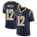 LA.Rams #12 Puka Nacua Player Navy Limited Vapor Untouchable Home Game Ldoa Stitched Jerseys