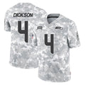 S.Seahawks #4 Michael Dickson Player Arctic Camo Limited Salute To Service Home Game Ldoa Stitched Jerseys