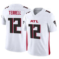 A.Falcons #12 Avieon Terrell Player White Vapor F.U.S.E. Limited Ldoa Stitched Jerseys