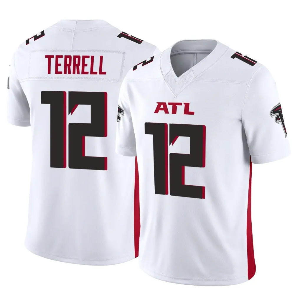 A.Falcons #12 Avieon Terrell Player White Vapor F.U.S.E. Limited Ldoa Stitched Jerseys