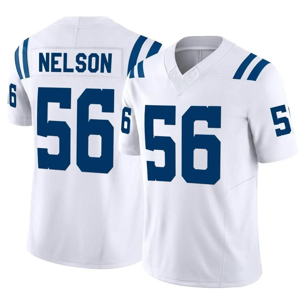 IN.Colts #56 Quenton Nelson Player White Limited Vapor F.U.S.E. Home Game Ldoa Stitched Jerseys