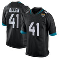 J.Jaguars #41 Josh Hines-Allen Player Black Home Game Ldoa Stitched Jerseys
