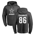 D.Cowboys #86 Luke Schoonmaker Player Ash One Color Pullover Hoodie Limited Kdoa Stitched Jerseys