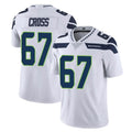 S.Seahawks #67 Charles Cross Player White Limited Vapor Untouchable Home Game Ldoa Stitched Jerseys