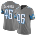D.Lions #46 Jack Campbell Player Gray Vapor F.U.S.E. Limited Home Game Ldoa Stitched Jerseys