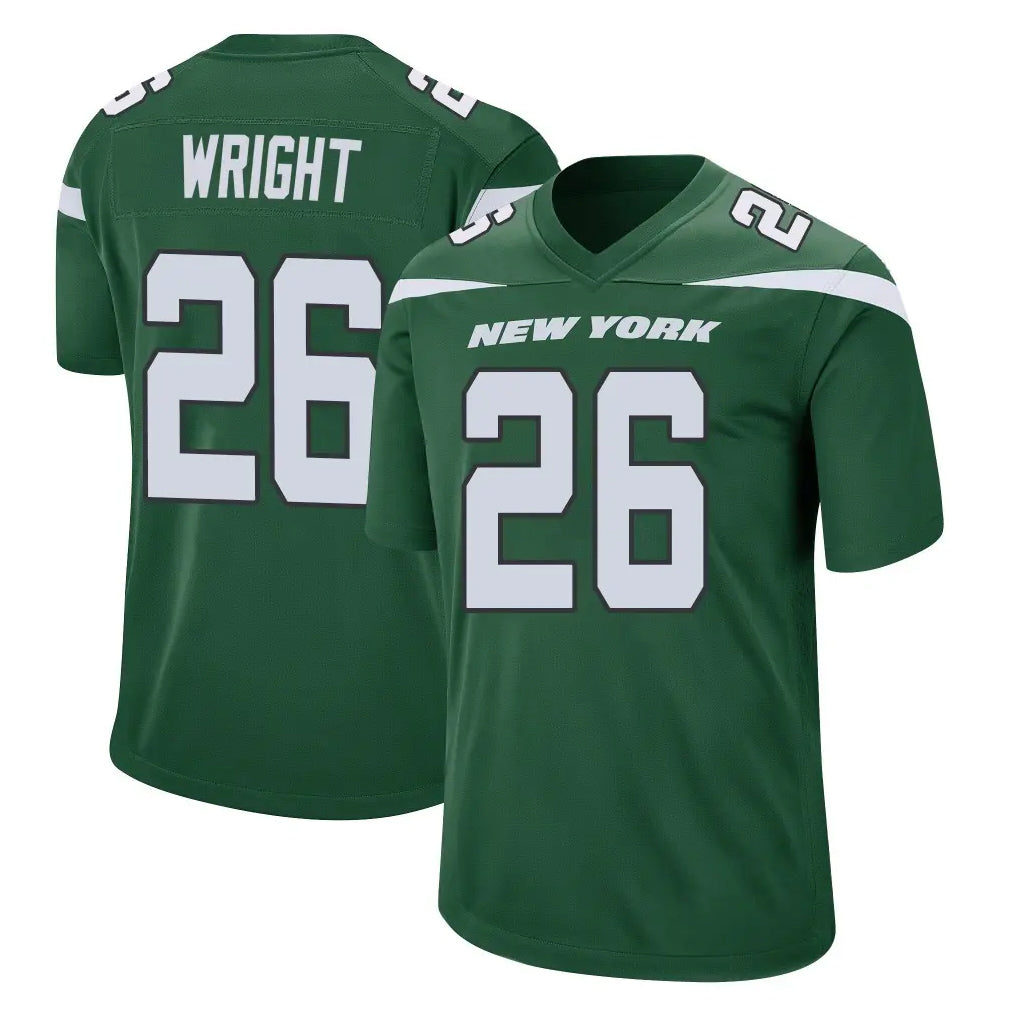NY.Jets #26 Nahshon Wright Player Green Home Game Ldoa Stitched Jerseys