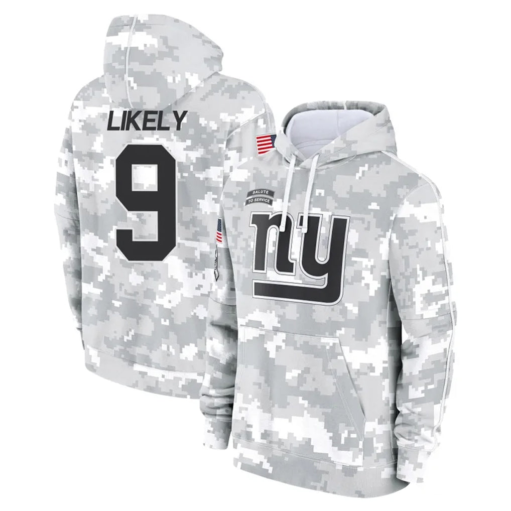 NY.Giants #9 Lsaiah Likely Player Arctic Camo Salute to Service Pullover Hoodies Limited Game Ldoa Stitched Jerseys