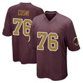 W.Commanders #76 Sam Cosmi Player Burgundy Alternate Home Game Ldoa Stitched Jerseys