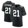 NY.Jets #21 Brandon Stephens Player Black Legacy Home Game Ldoa Stitched Jerseys