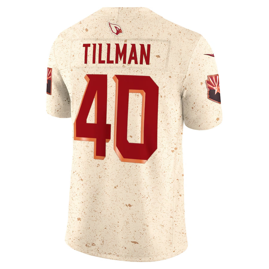 A.Cardinals #40 Pat Tillman Player Rivalries Collection Vapor Limited Ldoa Stitched Jerseys