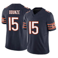 C.Bears #15 Rome Odunze Player Navy Vapor F.U.S.E. Limited Home Game Ldoa Stitched Jerseys