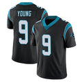 C.Panthers #9 Bryce Young Player Black Vapor Untouchable Limited Game Ldoa Stitched Jerseys