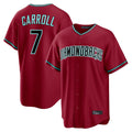 A.Diamondbacks #7 Corbin Carroll Player Red Home Game Ldoa Stitched Jerseys