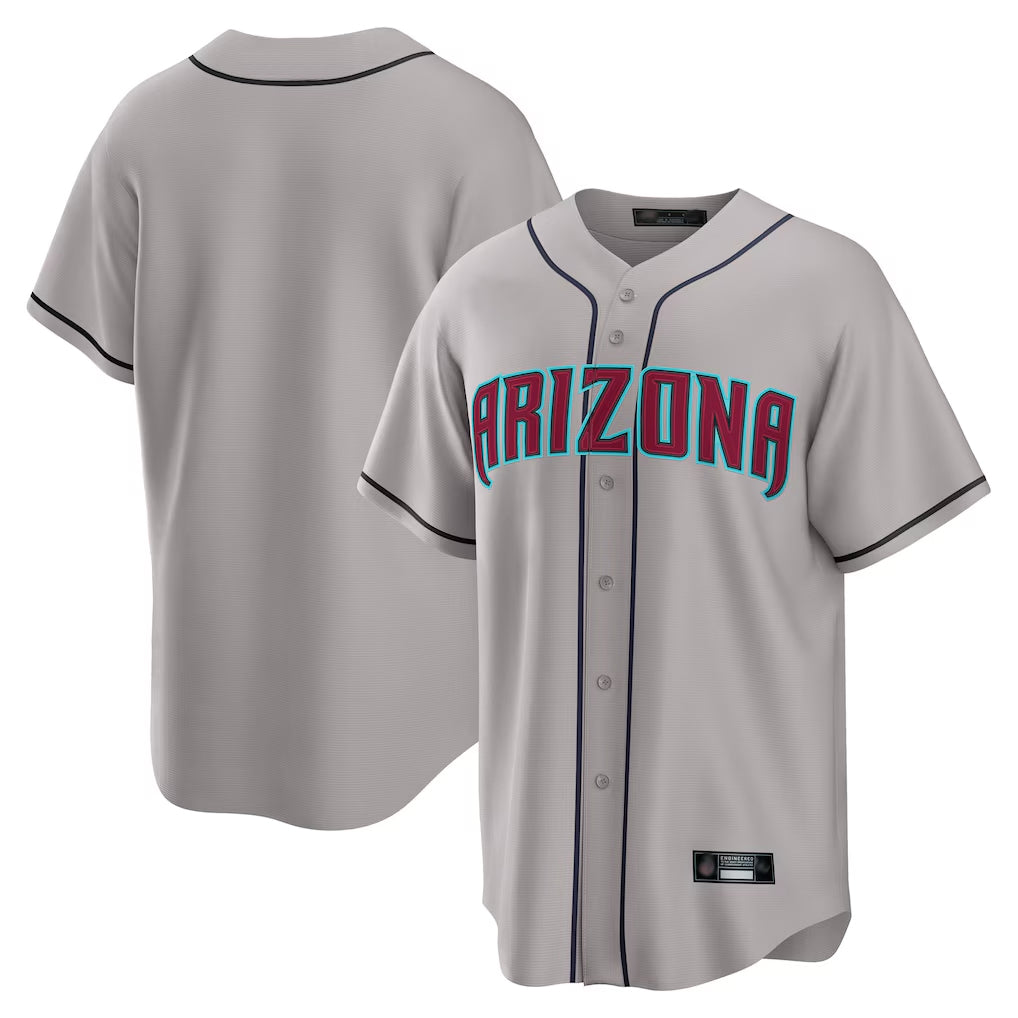 A.Diamondbacks ## Diamondbacks Blank Player Gray Road Home Game Hdoa Stitched Jerseys