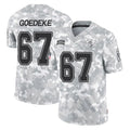 TB.Buccaneers #67 Luke Goedeke Player Arctic Camo Limited Salute To Service Home Game Ldoa Stitched Jerseys