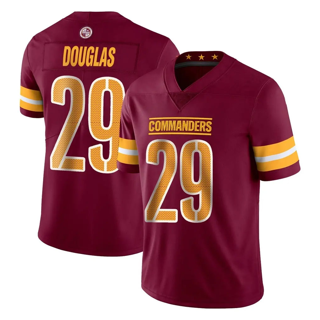 W.Commanders #29 Rasul Douglas Player Burgundy Limited Vapor Home Game Ldoa Stitched Jerseys
