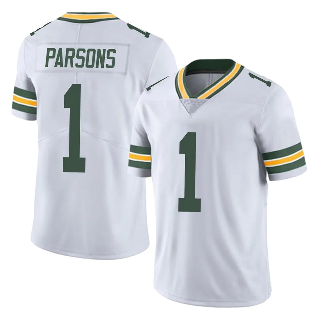 GB.Packers #1 Micah Parsons Player White Vapor Untouchable Limited Home Game Ldoa Stitched Jerseys