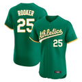 Athletics #25 Brent Rooker Player Kelly Green Limited Elite Home Game Ldoa Stitched Jerseys