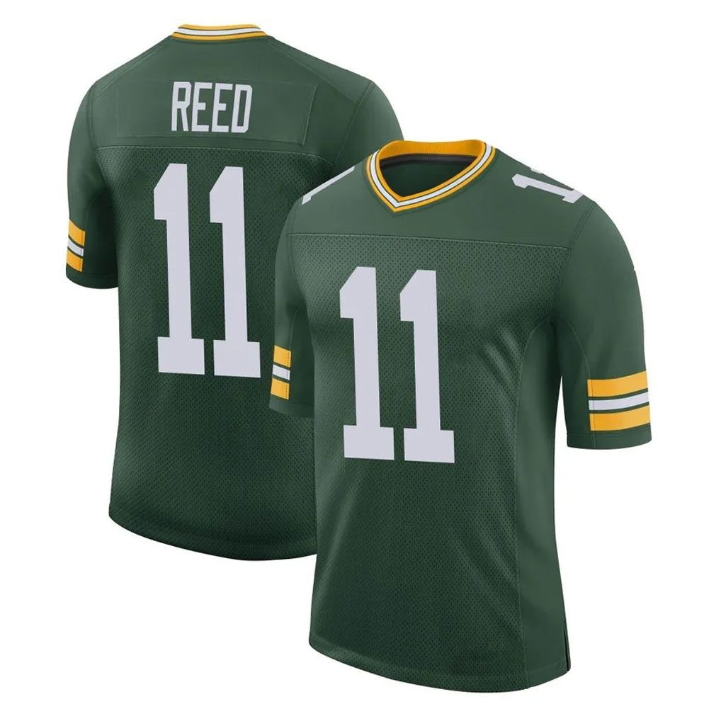 GB.Packers #11 Jayden Reed Player Green Limited Classic Home Game Ldoa Stitched Jerseys