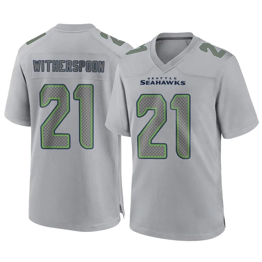 S.Seahawks #21 Devon Witherspoon Player Gray Atmosphere Fashion Home Game Ldoa Stitched Jerseys