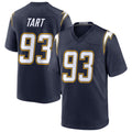 LA.Chargers #93 Teair Tart Player Navy Alternate Home Game Ldoa Stitched Jerseys