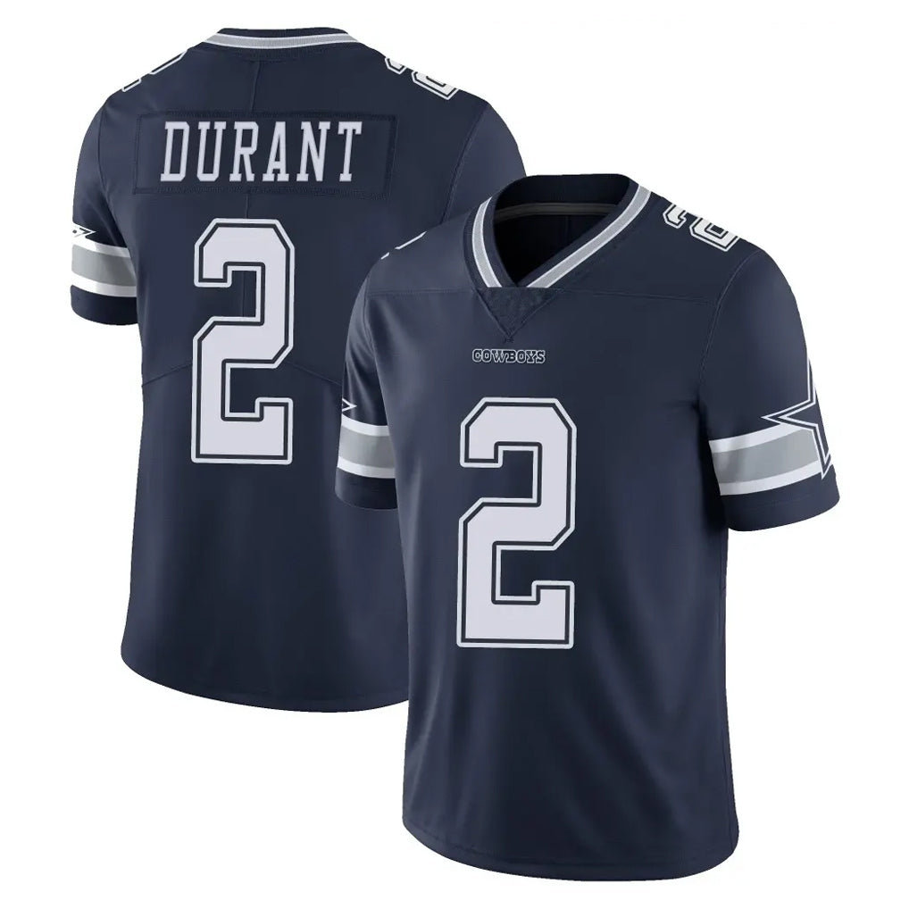 D.Cowboys #2 Cobie Durant Player Navy Vapor Untouchable Limited Home Game Kdoa Stitched Jerseys