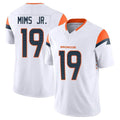 D.Broncos #19 Marvin Mims Jr. Player White Limited Vapor F.U.S.E. Home Game Ldoa Stitched Jerseys