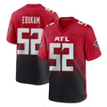 A.Falcons #52 Samson Ebukam Player Red Home Game Ldoa Stitched Jerseys