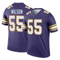 M.Vikings #55 Eric Wilson Player Purple Limited Classic Home Game Ldoa Stitched Jerseys