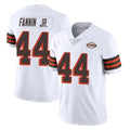 C.Browns #44 Harold Fannin Jr. Player White Limited  Vapor 1946 Collection Alternate Game Ldoa Stitched Jerseys