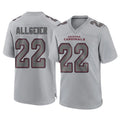 A.Cardinals #22 Tyler Allgeier Player Gray Atmosphere Fashion Home Game Ldoa Stitched Jerseys