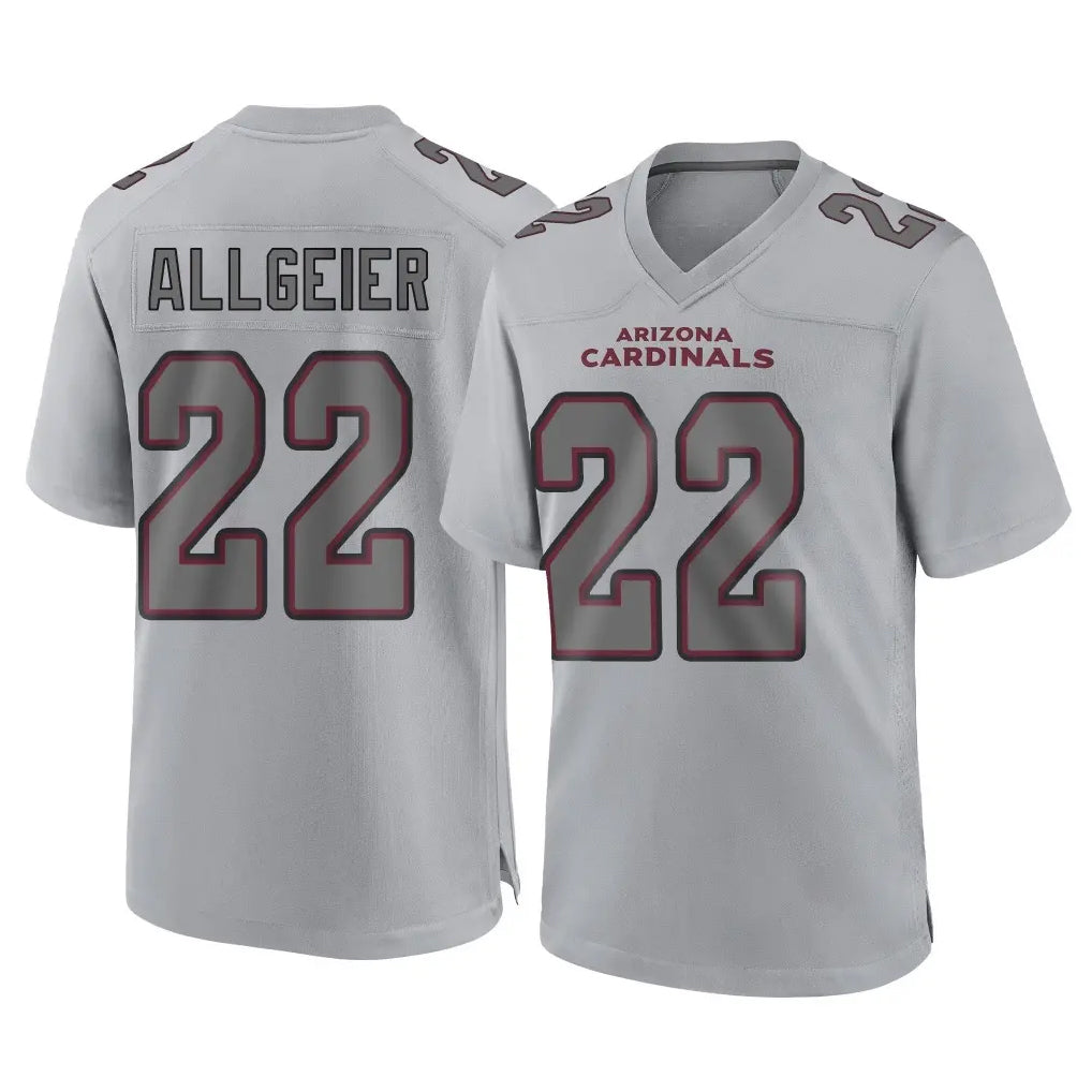 A.Cardinals #22 Tyler Allgeier Player Gray Atmosphere Fashion Home Game Ldoa Stitched Jerseys